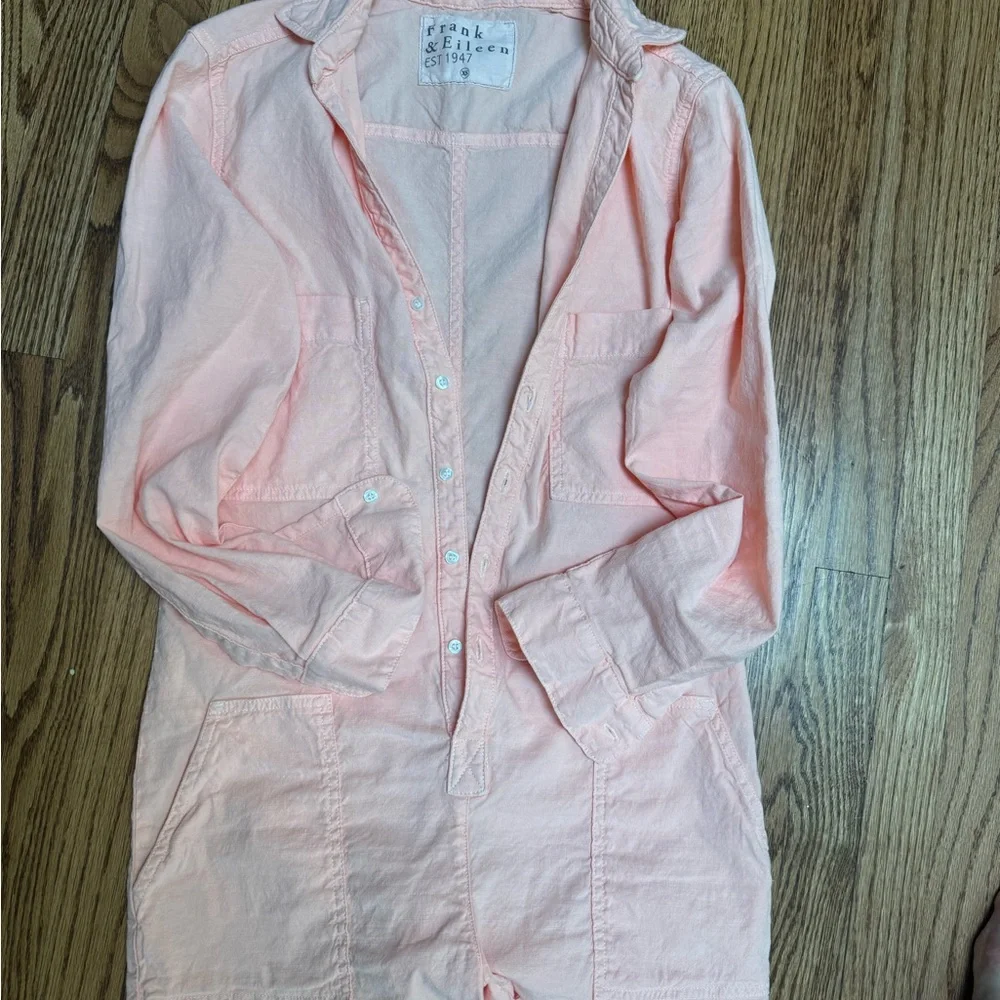 Frank & Eileen Peach Playsuit - Picture 3 of 4